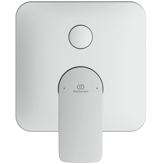 Ideal Ceralife C, Εντοιχιζόμενη μπαταρία λουτρού, 2 παροχών (Kit 1 & Kit 2), αναμικτική, Χρωμέ
