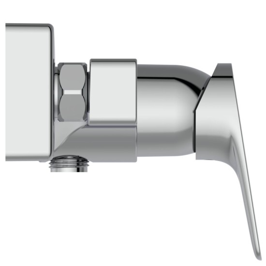 Ideal Standard Ceralife C, Επίτοιχη μπαταρία ντους, αναμικτική, (Κορμός) Χρωμέ