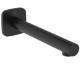 Ideal Standard Ceralife C, Επιτοιχη Εκροη 21cm, Black Matt
