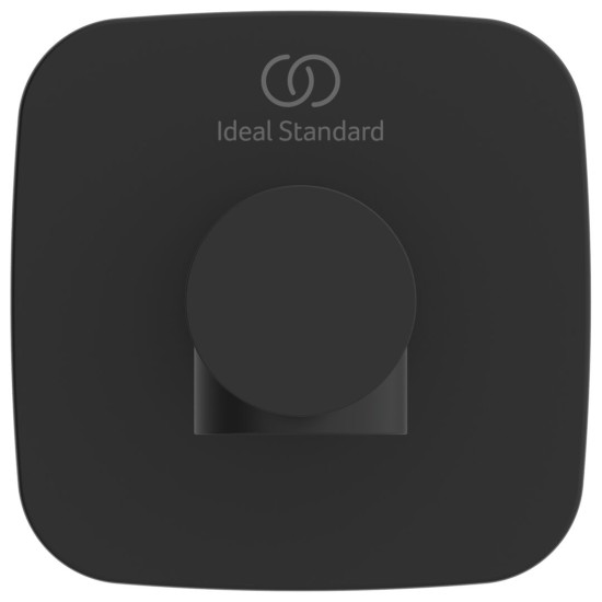 Ideal Standard Ceralife C, Επιτοιχη Εκροη 21cm, Black Matt
