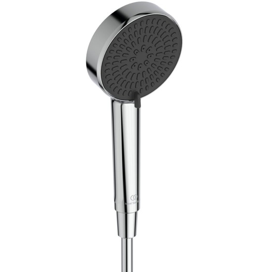 Ideal Standard Idealrain, τηλέφωνο 2 λειτουργιών, στήριγμα και σπιράλ, Χρωμέ