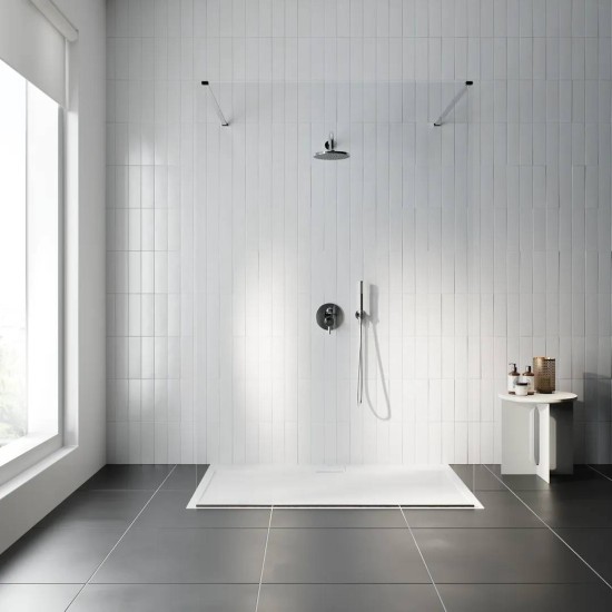 Ideal Standard Idealrain, Κεφαλή ντους, 1 λειτουργίας στρογγυλή 60 mm, Χωρίς Βραχίονα, Χρωμέ