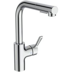 Ideal Standard Ceralife, Μπαταρία κουζίνας, 2 λειτουργιών, με αποσπώμενο ντουσάκι, χρωμέ