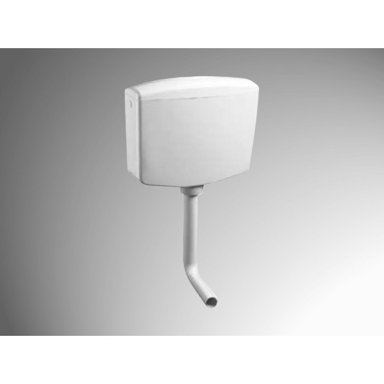 Καζανάκι Ideal Standard Faro 200 για Υψηλή - Μεσαία Και Χαμηλή Τοποθέτηση, Λευκό