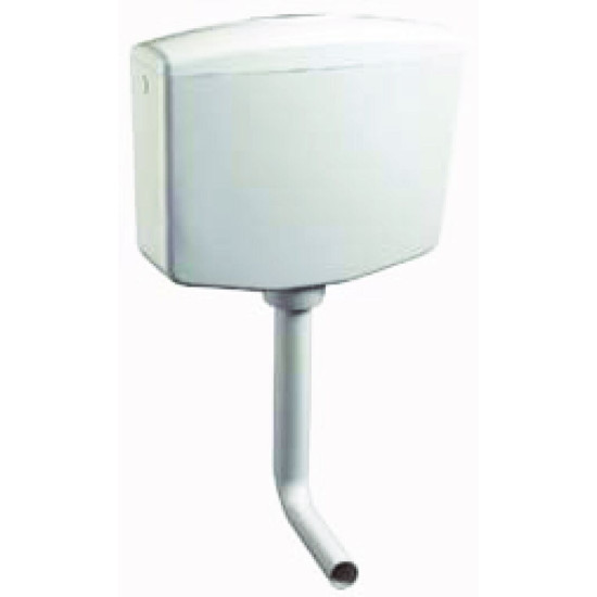 Καζανάκι Ideal Standard Faro 100 για Μεσαία Και Χαμηλή Τοποθέτηση, Λευκό