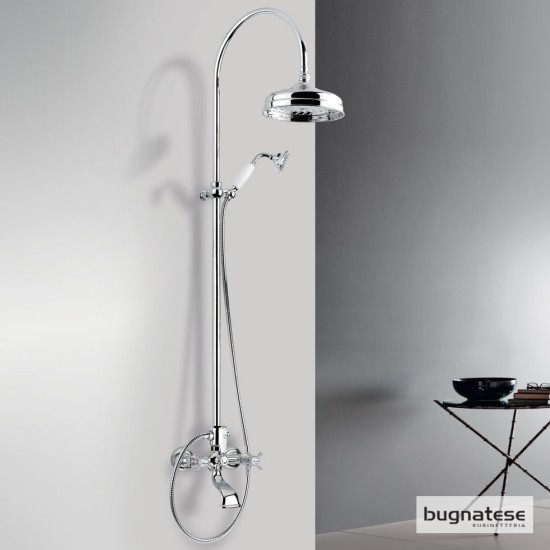 Bugnatese Princeton, Στήλη Ντους, 3ων Εξόδων, Chrome
