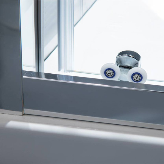 Devon Flow Corner Entry 90x90cm, Clear, Clean Glass