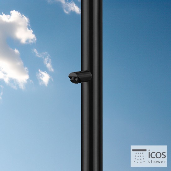 Icos Shower Dona, Επιδαπέδια Στήλη 2 Εξόδων, Inox