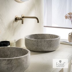 ΝΙΠΤΗΡΑΣ ΜΑΡΜΑΡΙΝΟΣ THALO Φ33 H.12.5 FOSSIL TUNDRA GREY ΝΙΠΤΗΡΑΣ ΜΑΡΜΑΡΙΝΟΣ THALO Φ33 H.12.5 FOSSIL TUNDRA GREY
