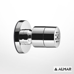 Almar Jet Round, Επίτοιχο Jet Φ5cm με Περιστρεφόμενη Κλείδωση, Χρωμέ Almar Jet Round, Επίτοιχο Jet Φ5cm με Περιστρεφόμενη Κλείδωση, Χρωμέ