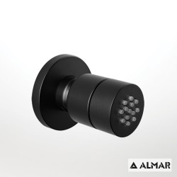 Almar Jet Round, Επίτοιχο Jet Φ5, Black Matt Almar Jet Round, Επίτοιχο Jet Φ5, Black Matt