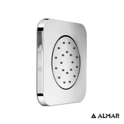 Almar Jet Kuky, Εντοιχιζόμενο Jet 12,5X12,5cm, Chrome Almar Jet Kuky, Εντοιχιζόμενο Jet 12,5X12,5cm, Chrome