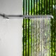 Almar Smart Tempation, Επίτοιχη Κεφαλή Ντους 19,2X5,5cm, Inox Chrome
