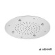 Almar Tempation Mist, Κεφαλή ντους εντοιχισμού οροφής Φ38cm, Inox Chrome