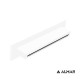 Almar Καταρράκτης XL 34,6X8cm, Inox, White Matt