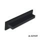 Almar Καταρράκτης XL 34,6X8cm, Inox, Black Matt
