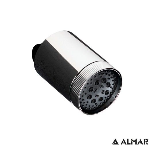 Almar Beam Multi Jet, Ανακλινόμενη Κεφαλή Στρογγυλή Φ10,2cm, Χρωμέ