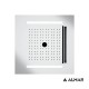 Almar Temotion Κεφαλή Οροφής με Χρωματοθεραπεία 50x50 (E044302) Inox Chrome