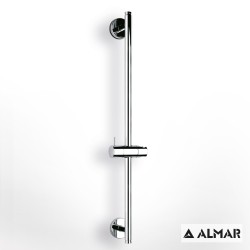 Almar Sintesi, Βέργα ντους 70cm, με βάση τηλεφώνου μεταβλητού ύψους, Χρωμέ