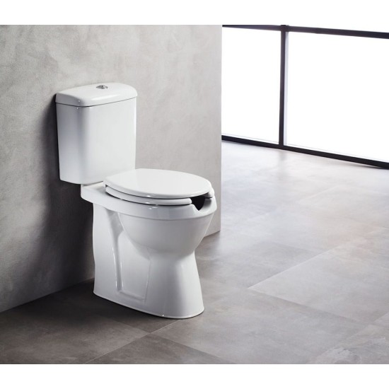 TEMA ECO (EC3100TH) Α.Μ.Ε.Α. Λεκάνη Χ.Π Πισω Στόμιο (P) Καζανάκι και Κάθισμα Thermoplast Soft Close