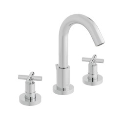 Vado Elements, Μπαταρία Νιπτήρος 3ων Οπών, με Βαλβίδα Pop-Up, Χρωμέ Vado Elements, Μπαταρία Νιπτήρος 3ων Οπών, με Βαλβίδα Pop-Up, Χρωμέ