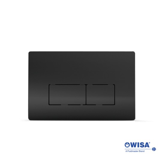 Wisa Easy Touch Key, Πλακέτα για Καζανάκι Εντοιχισμού, Black