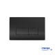 Wisa Easy Touch Key, Πλακέτα για Καζανάκι Εντοιχισμού, Black
