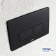 Wisa Easy Touch Key, Πλακέτα για Καζανάκι Εντοιχισμού, Black