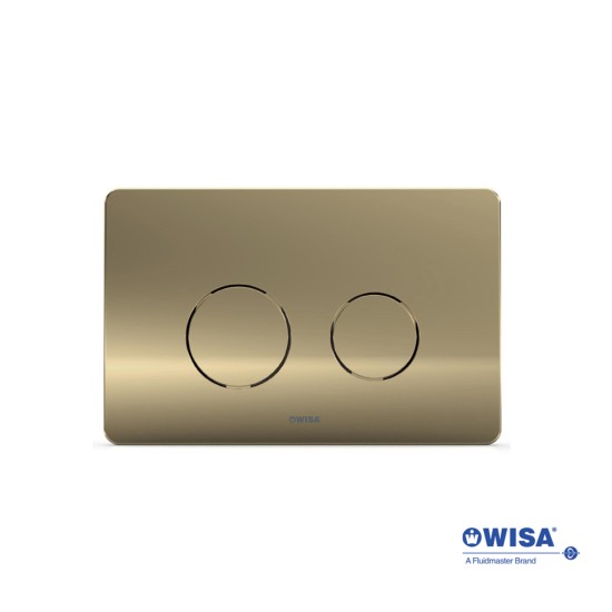 Wisa Circle PVD Πλακέτα Χειρισμού 8050409933 Gold Brushed