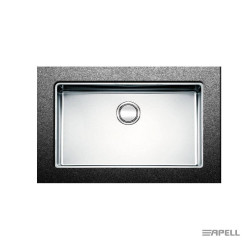 Appel Νεροχύτης Linear Plus 75X44cm Λείος Υποκαθήμενος