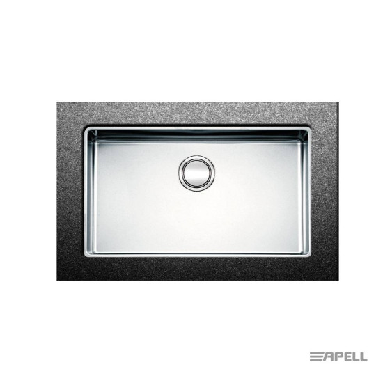 Appel Νεροχύτης Linear Plus 75X44cm Λείος Υποκαθήμενος