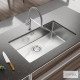 Appel Νεροχύτης Linear Plus 75X44cm Λείος Υποκαθήμενος