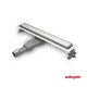 Wirquin Flat Linear FL600, Κανάλι Ντούς 60cm, 2 Όψεων, Inox