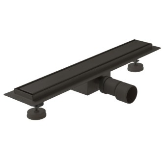 Baucer Floorgate, Κανάλι 2 όψεων 40cm από ανοξείδωτο χάλυβα.
