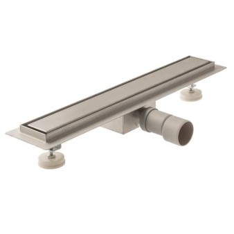 Baucer Floorgate, Κανάλι 2 όψεων 70cm από ανοξείδωτο χάλυβα.