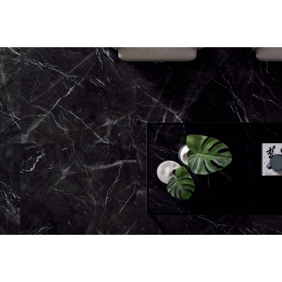 Gardenia Marmoteca Marquina Black 60X120 Rett. Lux A'