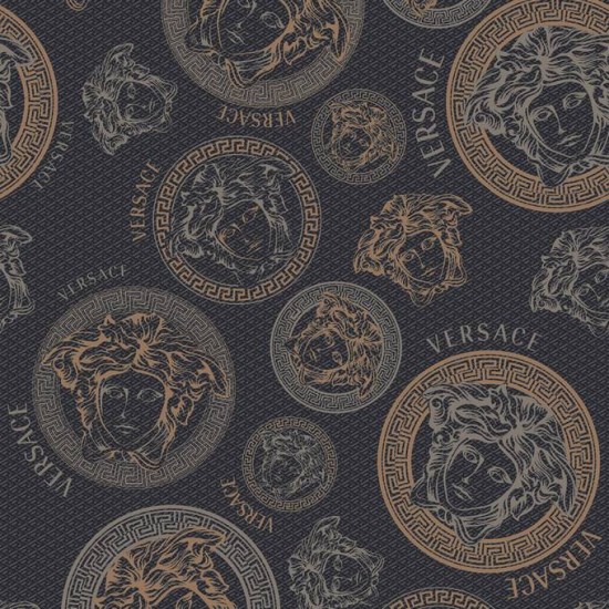 Versace Icons Medusa Black 60X120 Rett. Nat. A'
