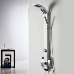 Dolce Vita Idea, Στήλη Ντούζ 2 Εξόδων, Satin Dolce Vita Idea, Στήλη Ντούζ 2 Εξόδων, Satin