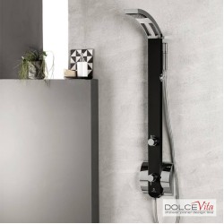 ICOS IDEA ΣΤΗΛΗ ΝΤΟΥΣ ΘΕΡΜΟΜΙΚΤΙΚΗ, 2 ΕΞΟΔΩΝ BLACK MATT ICOS IDEA ΣΤΗΛΗ ΝΤΟΥΣ ΘΕΡΜΟΜΙΚΤΙΚΗ, 2 ΕΞΟΔΩΝ BLACK MATT
