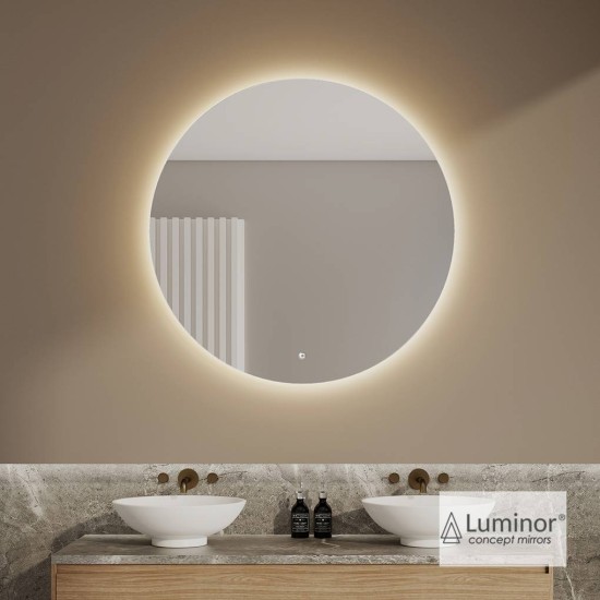 Luminor Idol Καθρέφτης Φ50cm, Led