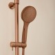 Vado, Θερμοστατική Στήλη 2 Εξόδων,  Brushed Bronze PVD