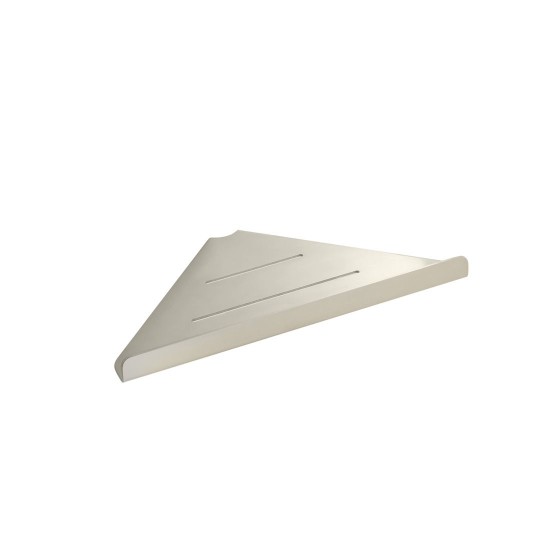 Vado Γωνιακό Ράφι, Brushed Nickel PVD