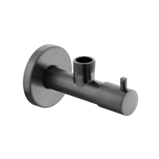 Vado, Γωνιακή Βαλβίδα 1/2" x 1/2", Brushed Black PVD