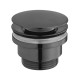 Vado Βαλβίδα Νιπτήρος Push Open, Brushed Black PVD