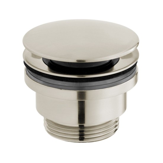 Vado Βαλβίδα Νιπτήρος Push Open, Brushed Nickel PVD