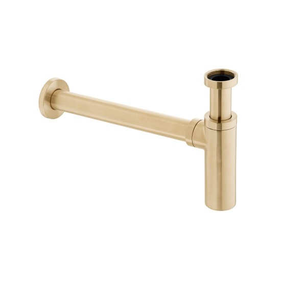Vado Σιφώνι Νιπτήρος, Brushed Gold PVD