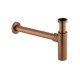 Vado Σιφώνι Νιπτήρος, Brushed Bronze PVD