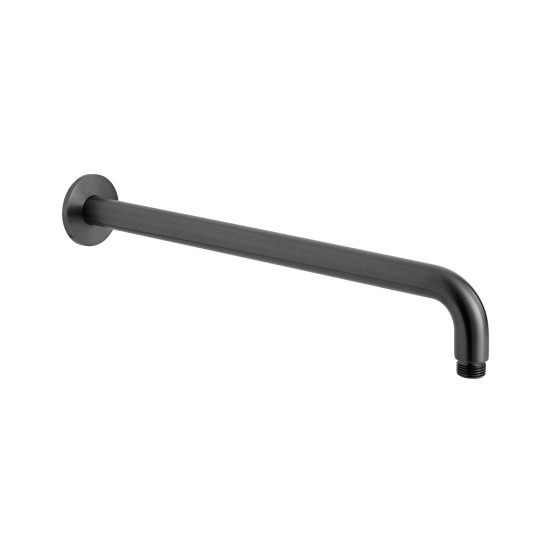Vado, Επίτοιχος Βραχίονας 39cm, Brushed Black PVD