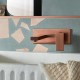 Vado Notion, Επίτοιχη Μπαταρία Νιπτήρος (Εκροή 18cm), Brushed Bronze PVD