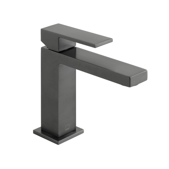 Vado Notion Slimline Mono, Μπαταρία Νιπτήρος, Brushed Black PVD